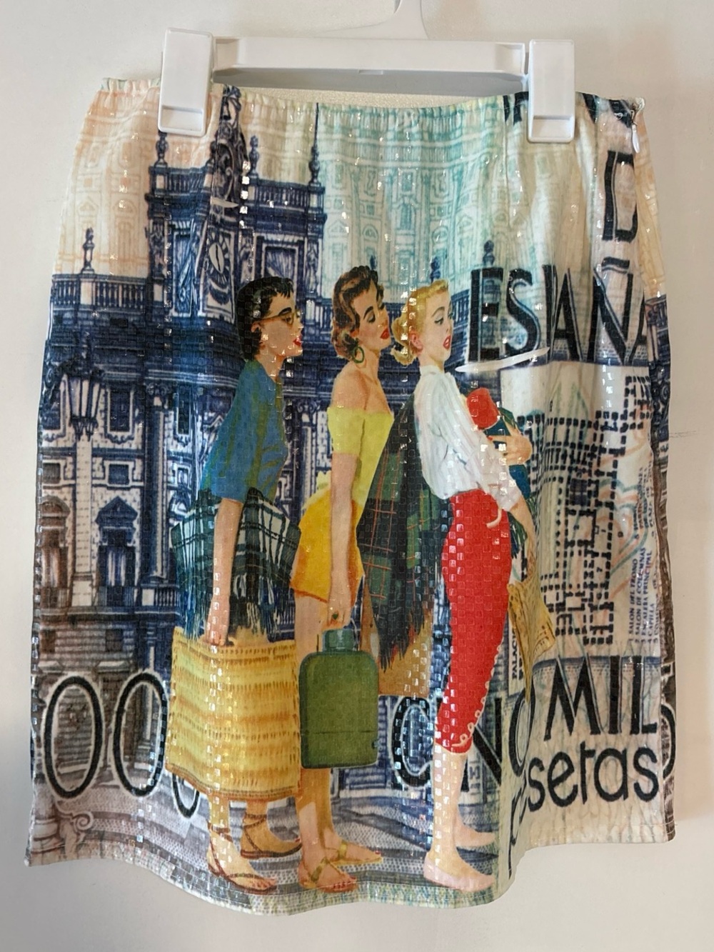 Linda Segal vintage pencil skirt.